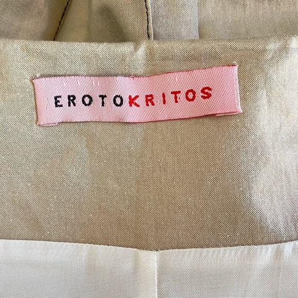 Erotokritos Designer box pleated skirt - Picture 7 of 9